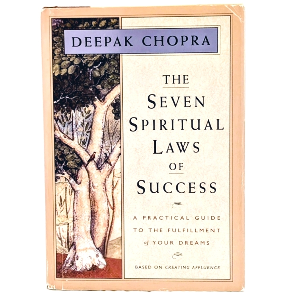 The Seven Spiritual Laws of Success Deepak Chopra Paperback Like New